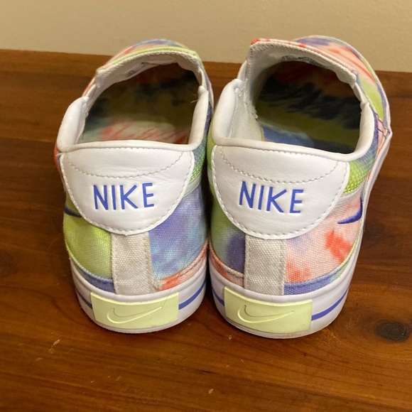 Tie Dye Nike Slip On Court Shoes—New Condition! - Picture 4 of 5